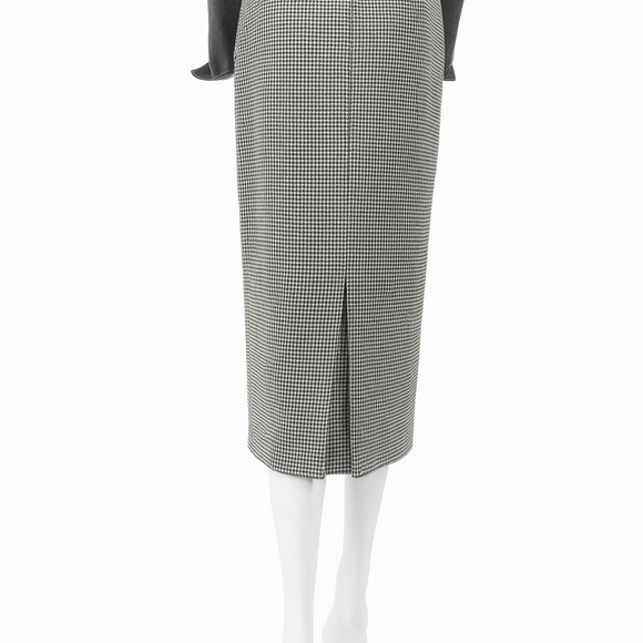 Talbots Dresses & Skirts - Talbots Vintage Wool Blend Houndstooth Midi Skirt – Size 10